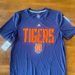 New Majestic Detroit Tigers Boys Large T-Shirt